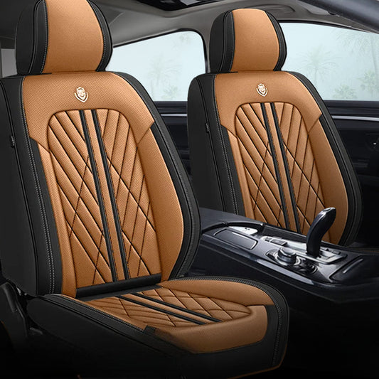 Prestige Executive Seat Cover – Brown & Black