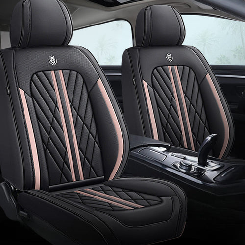 Prestige Executive Seat Cover – Black & Pink