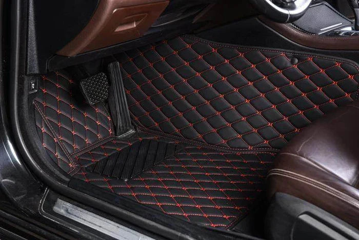Prestige® Custom Black & Red Car Mats